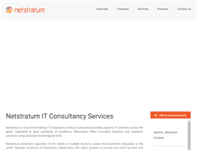 Tablet Screenshot of netstratum.com